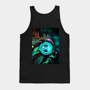 Cyberpunk Celestial Being Tank Top